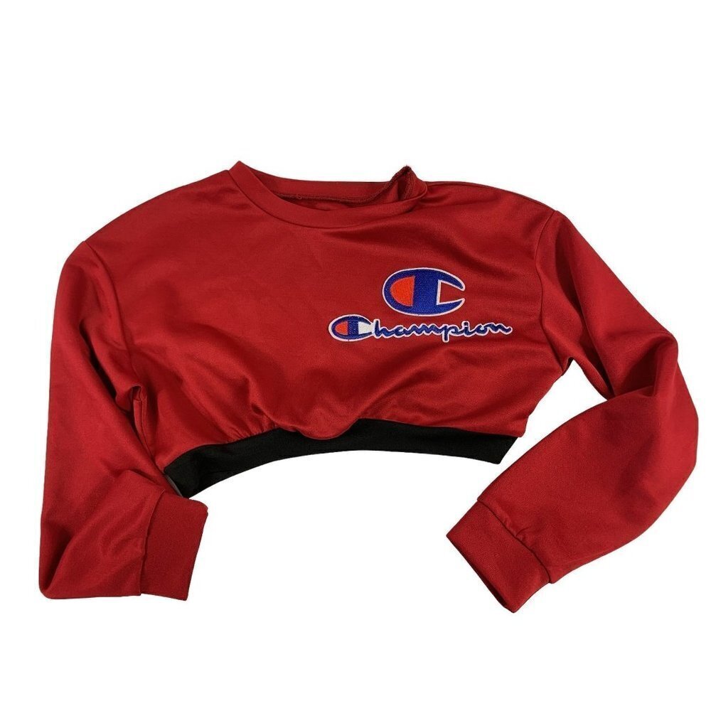 Champion Women's Crop Top Sweater - Picture 3 of 4